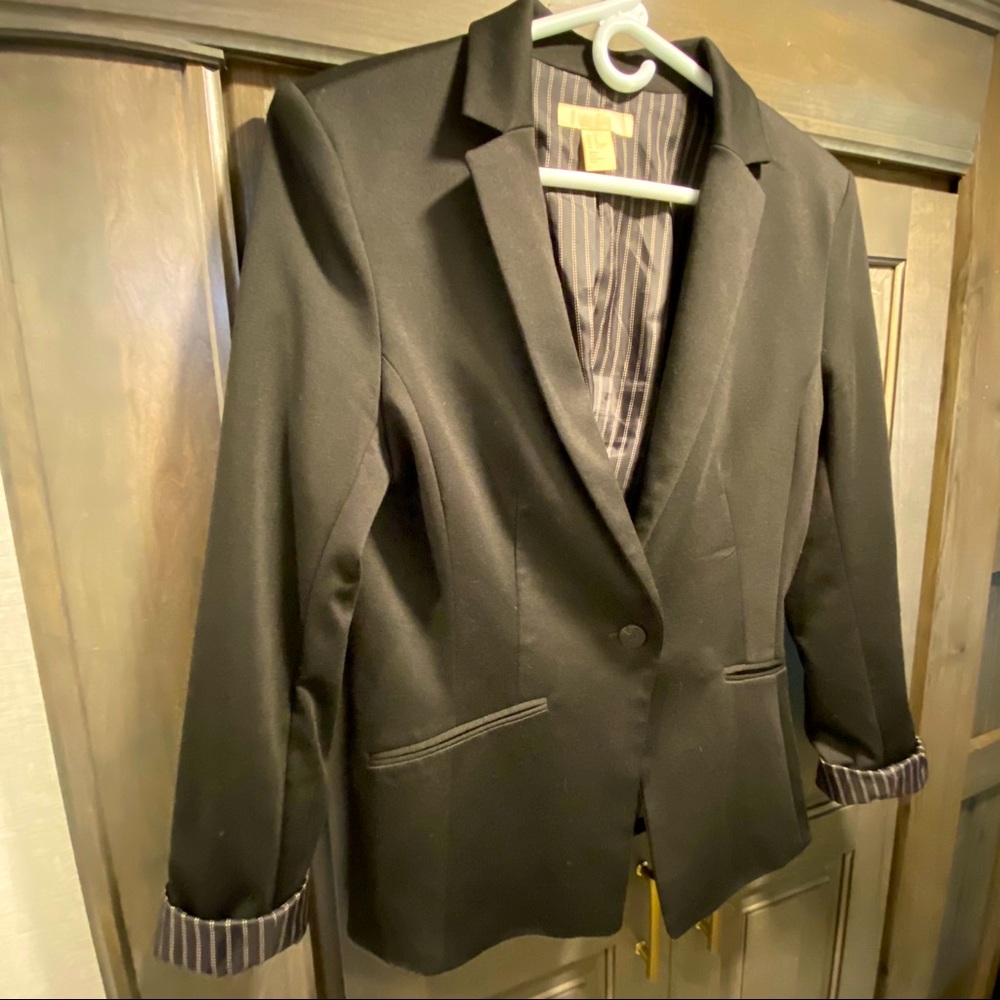 H&M Black Classic Blazer